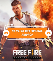 Free Fire $0.99/90 BDT Special Airdrop