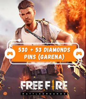 Free Fire 530 + 53 Diamonds Pins (Garena)